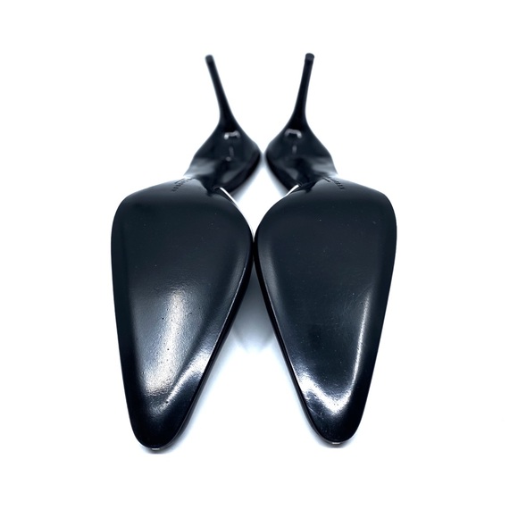 SOLD! 💯 Auth RALPH LAUREN Stiletto Mules - Picture 6 of 8